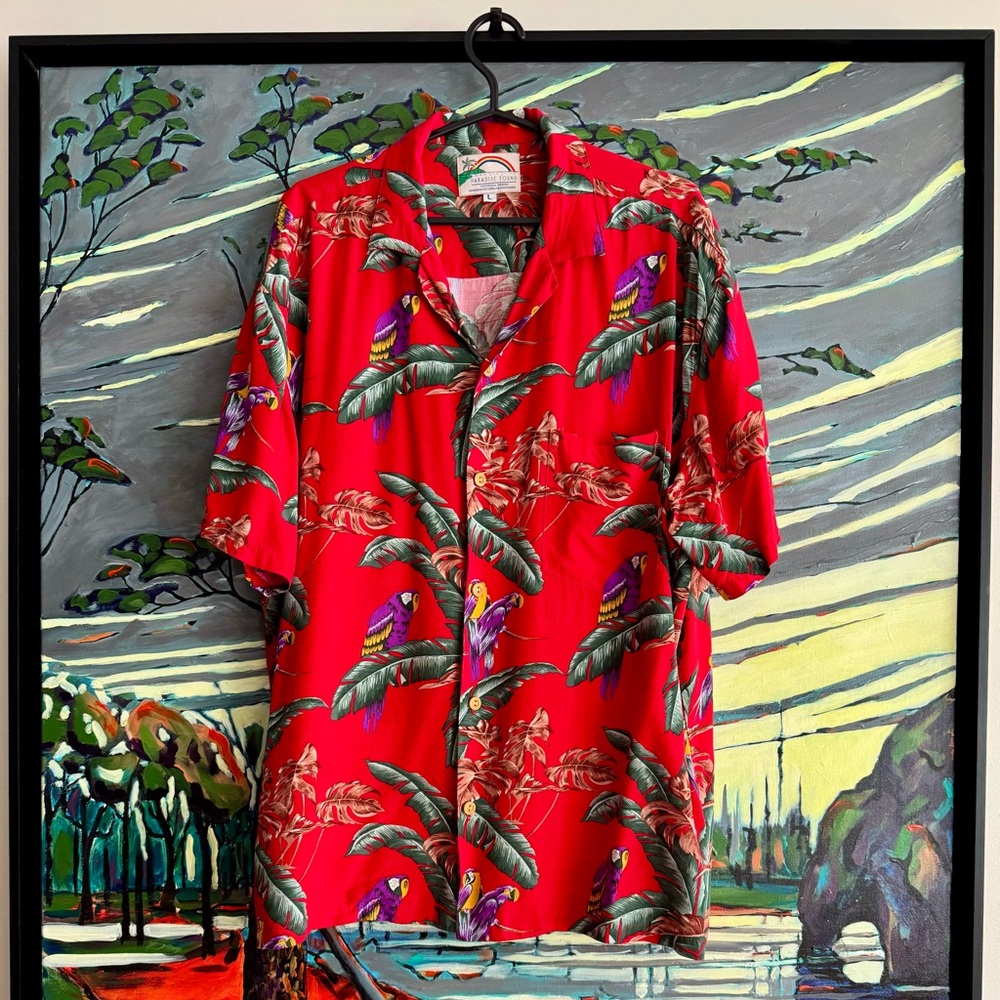 Magnum P.I. Paradise Found Jungle Bird Shirt